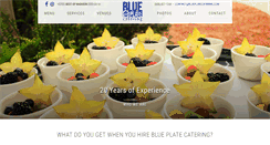 Desktop Screenshot of blueplatecatering.com